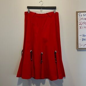 Vintage Western Skirt with Bolo Ties